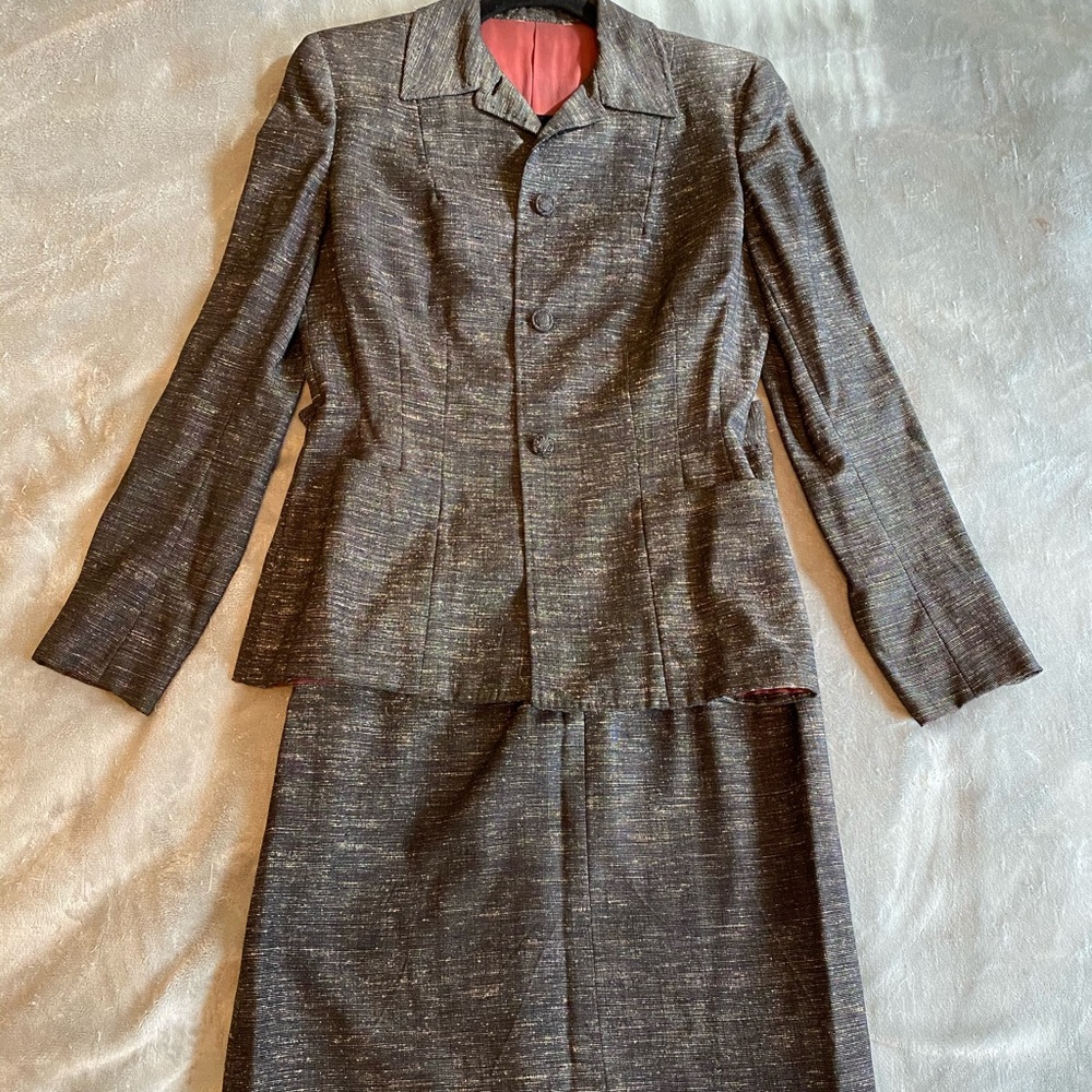 Vintage Grey Early 1960s suit/custom Tailorbrooke